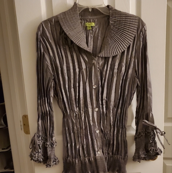 Agora Tops - *Agora Satin Blouse